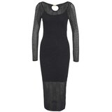 Guess Marciano - mrežasta midi haljina Cene