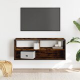 TV ormarić boja dimljenog hrasta 100x31x39,5 cm konstruirano | shoptok.hr