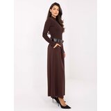 MODA ITALY Trousers-IT-SP-17872.76-dark brown | shoptok.hr