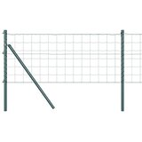Euro Ograđivanje Ukop 25 x 0,4 m Čelik premazan PVC-om Zelena | shoptok.hr