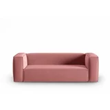 Cosmopolitan Design Ružičasta baršunasti sofa 200 cm Mackay –