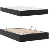  Krevet s madracem i skladištem Crna 120 x 190 cm Lažna koža | shoptok.hr