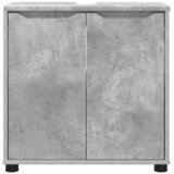 Ormarić za umivaonik s policom Betonski sivi 60 x 30 x 60 cm | shoptok.hr