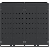  Skladištenje kanti za 2 kante Antracit 136 x 77,5 x 121,5 cm | shoptok.hr