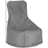 CARRYHOME VREČA ZA SEDENJE, roza tekstil | Shoptok.si
