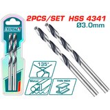 Total HSS 4341 svrdlo 3mm / 2kom / INDUSTRIAL (TAC1200034) | shoptok.hr