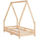  Otroški posteljni okvir 70x140 cm trdna borovina, (20916914) | Shoptok.si