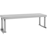 vidaXL Polica za delovno mizo 120x30x35 cm nerjaveče jeklo Cene