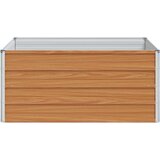  Povišena vrtna gredica Svijetlosmeđa 100 x 100 x 45 cm | shoptok.hr