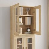 Viseći Viseča stenska omarica sonoma hrast 69,5x34x90 cm, (20820809) | Shoptok.si