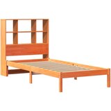  Krevet s regalom za knjige bez madraca 90 x 200 cm od borovine | shoptok.hr