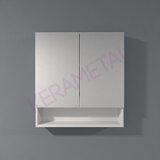 Kolpa San omarica z ogledalom kolpa san evelin (65 x 70 x 14 cm, sive barve, mat) | Shoptok.si