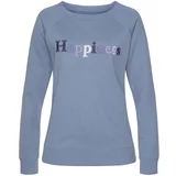 H.I.S Sweater majica mornarsko plava / sivkasto plava / golublje plava / bijela