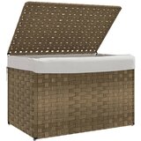  Košara za rublje s poklopcem 55,5 x 35 x 34 cm od poliratana | shoptok.hr