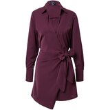 AX Paris Obleka burgund | Shoptok.si