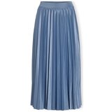 Vila Krila Noos Nitban Skirt - Coronet Blue Modra Cene