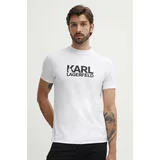 Karl Lagerfeld Kratka majica moška, bela barva, 543235.755087