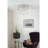 Brilagi plafonsko svetlo dover shine 1xE27/15W/230V prečnik 50 cm siva/krem | Eponuda.com