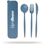 GymBeam Set pribora za jelo 2GO Blue | Eponuda.ba