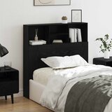  Glava kreveta s ormarićem Zidne Crni hrast 100 x 19 x 103,5 cm | shoptok.hr