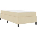  Krevet s opruga kutije Krema 80 x 200 cm tkanina | shoptok.hr