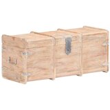  Škrinja za pohranu 90 x 40 x 40 cm od masivnog bagremovog drva | shoptok.hr