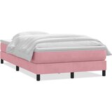 Box Spring krevet s madracem ružičasti 120x220 cm samt | shoptok.hr