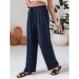 DStreet Spodnie damskie casualowe wide leg LOVETRIP granatowe | shoptok.hr