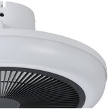 Eglo 35198-LED plafonski ventilator SAYULITA 3xLED/8,5W/230V prečnik 45,5 cm crna + daljinski upravljač | Eponuda.com