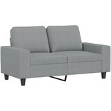  The Living Store Dvosed svetlo siv 120 cm blago - Kavč Dvosed, (21501725) | Shoptok.si