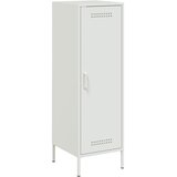  Visoka komoda bijela 36 x 39 x 113 cm čelična | Eponuda.com