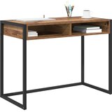  Stol s pohranom Staro drvo 100 x 50 x 75 cm Konstruirano drvo | Shoptok.si