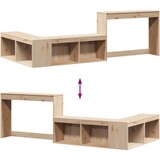  Noćni ormarić s radnim stolom 222x122x75 cm od masivne borovine | Eponuda.com