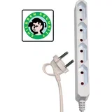 Priključnica 2,5A 250V 575W prenosna četvorostruka (produžni kabl) PM4X-3M DZ