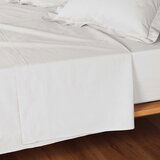 Douceur d intérieur Bijela pamučna plahta 180x290 cm Lina – | shoptok.hr