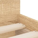 Okvir kreveta s ladicama boja hrasta 100 x 200 cm | shoptok.hr