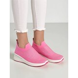 Resti Slip-on women's wedge sneakers with rhinestones Qelavise | Shoptok.si