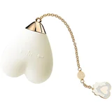Baby Heart - Smart punjivi, vodootporni vibrator za klitoris (bijeli)