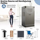  Domaro Prenosiva parna sauna za 1 osobu sa masažerom | Eponuda.com