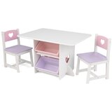 Kidkraft Komplet mizice in 2 stolov s srčki, (20987195) | Shoptok.si