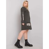 RELEVANCE Tunic-RV-TU-7222.80P-Dark Khaki | Shoptok.si