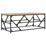  Stolić za kavu boja hrasta sonome 100x50x40cm konstruirano drvo | shoptok.hr
