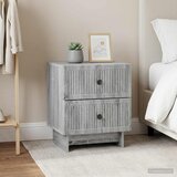  Noćni ormar s ladicama 2 pcs Siva sonoma 43 x 34,5 x 47,5 cm | Eponuda.ba