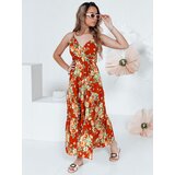DStreet Sukienka maxi MISSBLOSSY pomarańczowa | shoptok.hr
