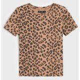 Sinsay Pamučna majica s leopard uzorkom | shoptok.hr