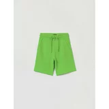 OVS Kratke hlače iz tkanine 1762854 Zelena Regular Fit