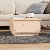 The Living Store Klubska mizica 55x56x32 cm trdna borovina - Klubska Mizica, (21421345) Cene