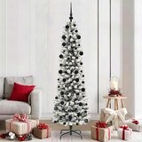  Umjetno božićno drvce Bijela 210 cm PVC i Metal i Plastika | shoptok.hr