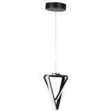VISILICA Črna kovinska LED viseča svetilka ø 20 cm Baris – Cene
