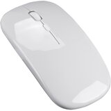 INF Brezžična miška - 2,4G tiha optična miška White, (21542673) Cene